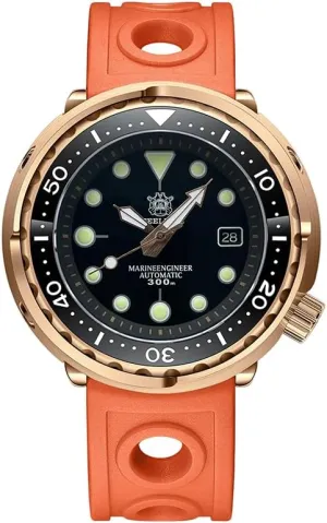 Automatic Mechanical Wristwatch Diving 30ATM C3 Luminous Sapphire Mirror NH35 ACHARD AMOY Mens Diver Watches 47.5mm community intercity Bronze Tuna 