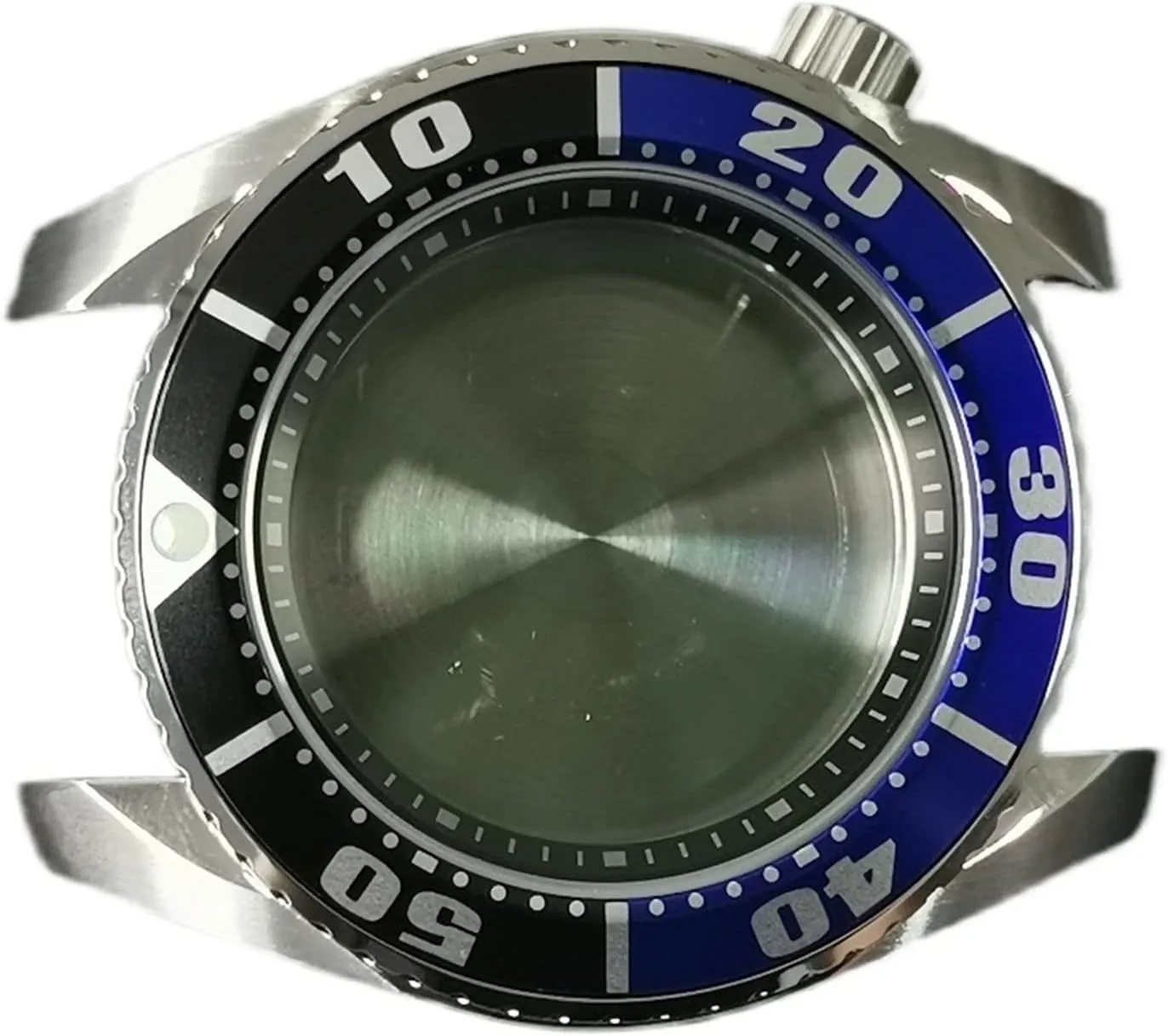 Automatic Movement, Sapphire Crystal, 28.5mm Dial, 200m Waterproof, Black Dial, Black Band, Unisex-Adults Men's unclear disturbance SBDC001 Dive Watch Case, NH35A 