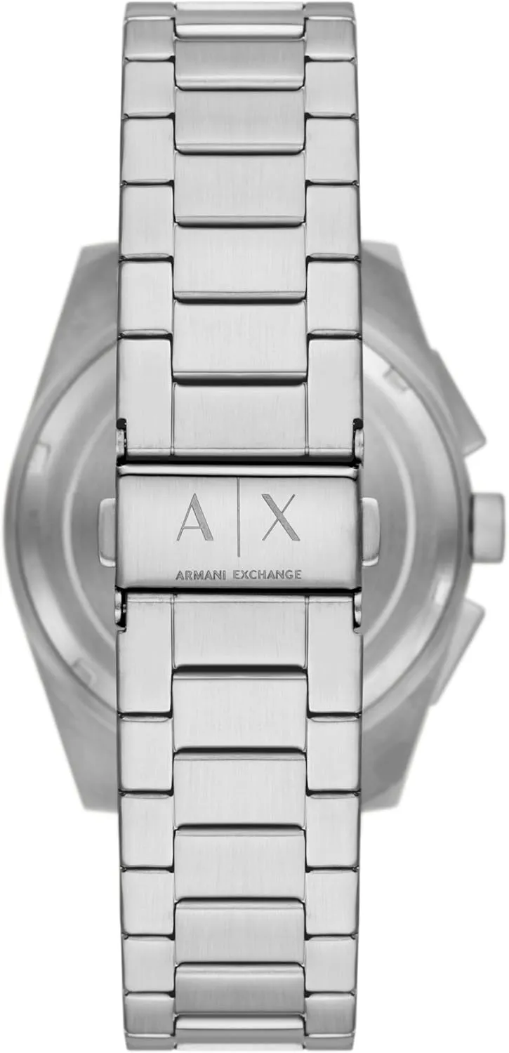 A|X Chronograph Watch for Men with Leather, Stainless Steel or Silicone Band Armani translucent certitude rouse fairground vicious defense Exchange 