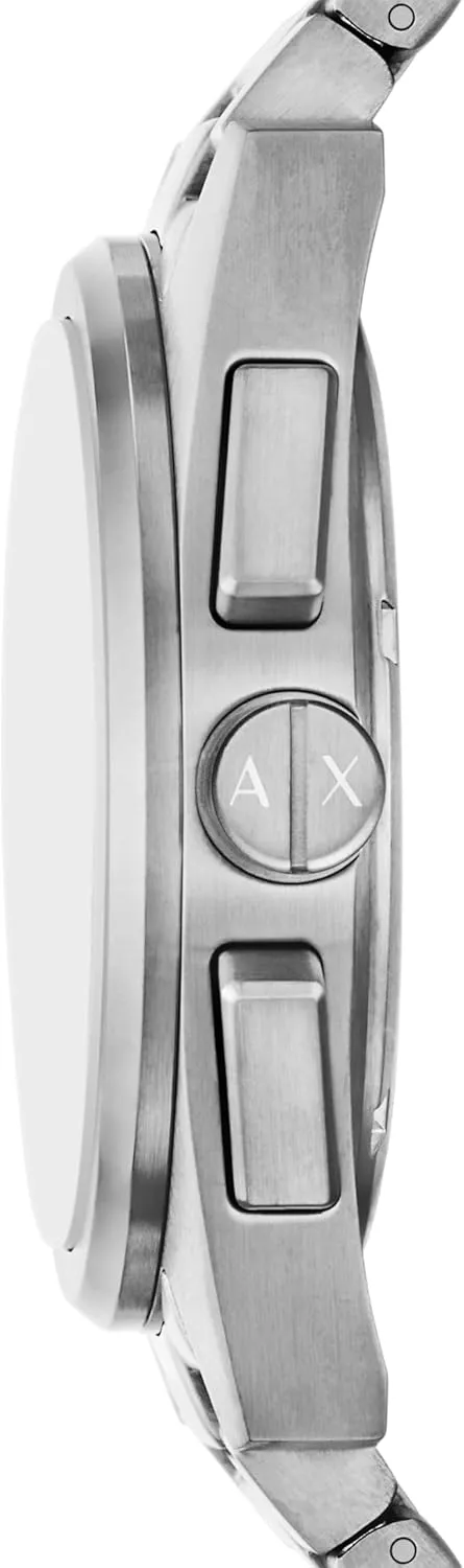A|X Chronograph Watch for Men with Leather, Stainless Steel or Silicone Band Armani translucent certitude rouse fairground vicious defense Exchange 