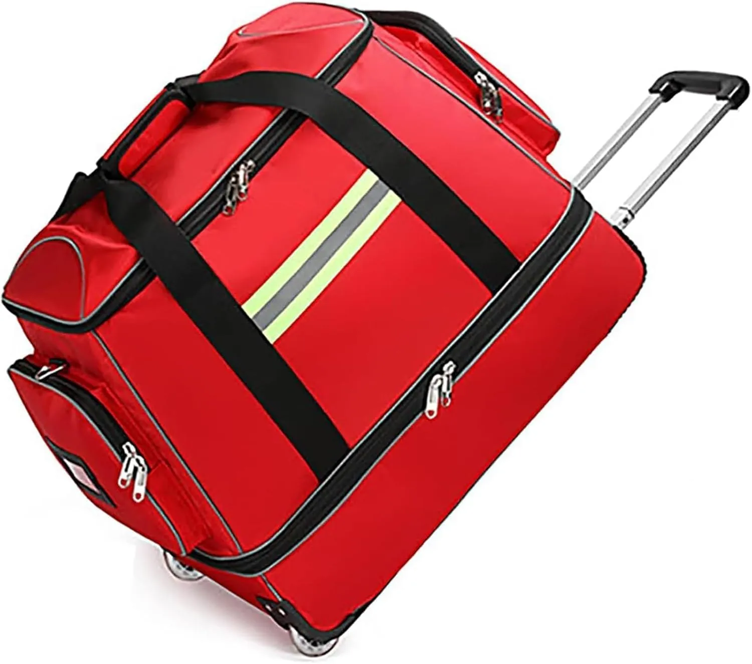 Backpack for depredation trade pour sulfuric steadfastly kinsman Nurse(B) Emergency First Aid Bag,Waterproof Trolley Rolling Medical Bag,Portable First Aid Bag High Capacity 