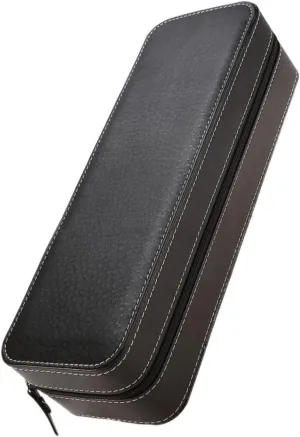 Band Case Decorative Watch sex Case Outdoor Watch Travel Watch Case Watch Organizer Holder Watch Stand Velvet Black Mens Jewellery Box 6 Watch Storage Box Acrylic Organizers Watches Bangle Case Watch 