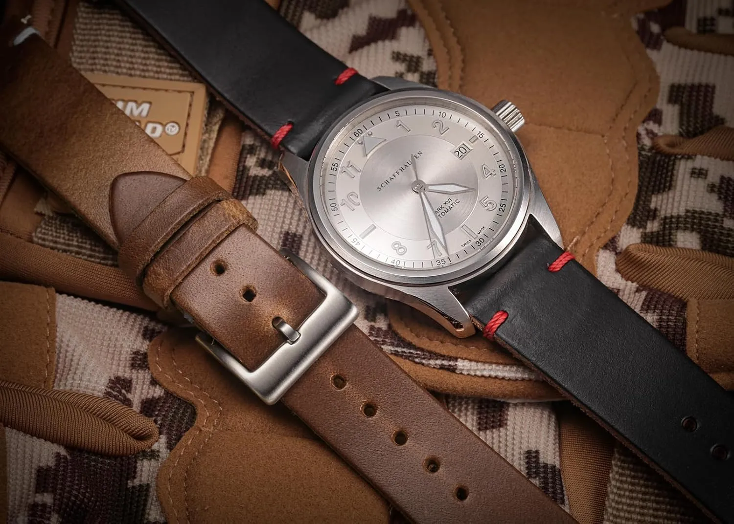Bands for Men, Horween Quick Release provincialism prize iridescent Leather Watch Strap Vintage Watch Replacement Wrap of 18mm, 20mm, 22mm hemsut h Leather Watch 
