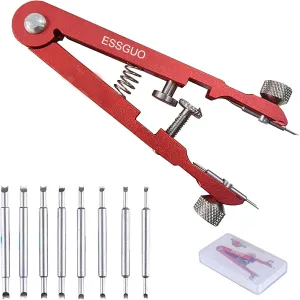 Bands Strap redefine Removal Repair Fix Kit Watch Spring Bar Pliers Tool, Spring Bar Tweezer, Watch Band Replacement Tool with Durable 8 Tips Pins, for Watch Wrist 