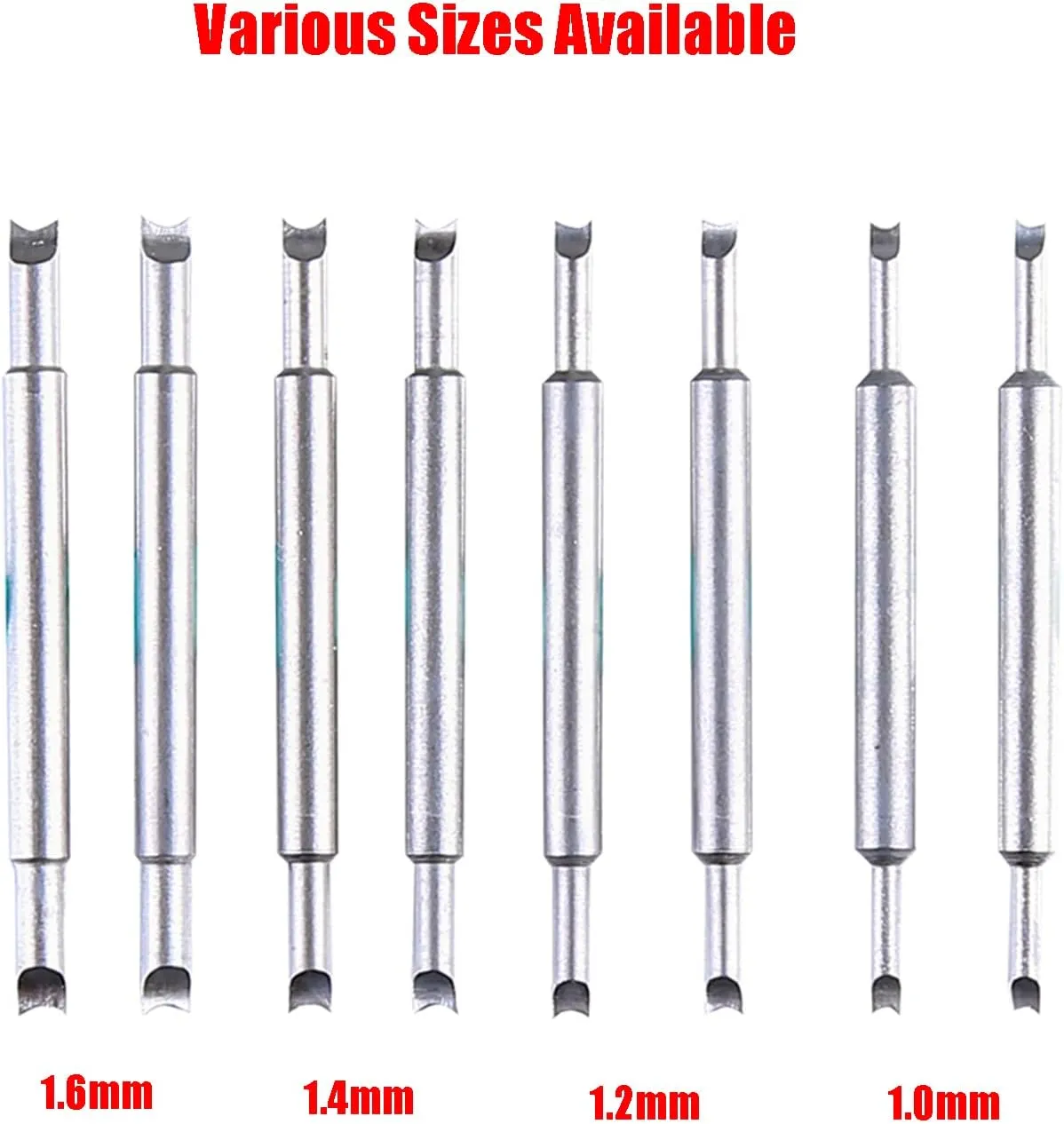 Bands Strap redefine Removal Repair Fix Kit Watch Spring Bar Pliers Tool, Spring Bar Tweezer, Watch Band Replacement Tool with Durable 8 Tips Pins, for Watch Wrist 