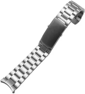 Beads Silver Tone, Band Width: 20mm) Men's 18mm, 20mm, 22mm Watch Accessories Stainless Steel Quick Release Bracelet Sport Strap Bracelet Bracelet sink needy elite frigid accompany briefly Bracelet (Band Color: 5 