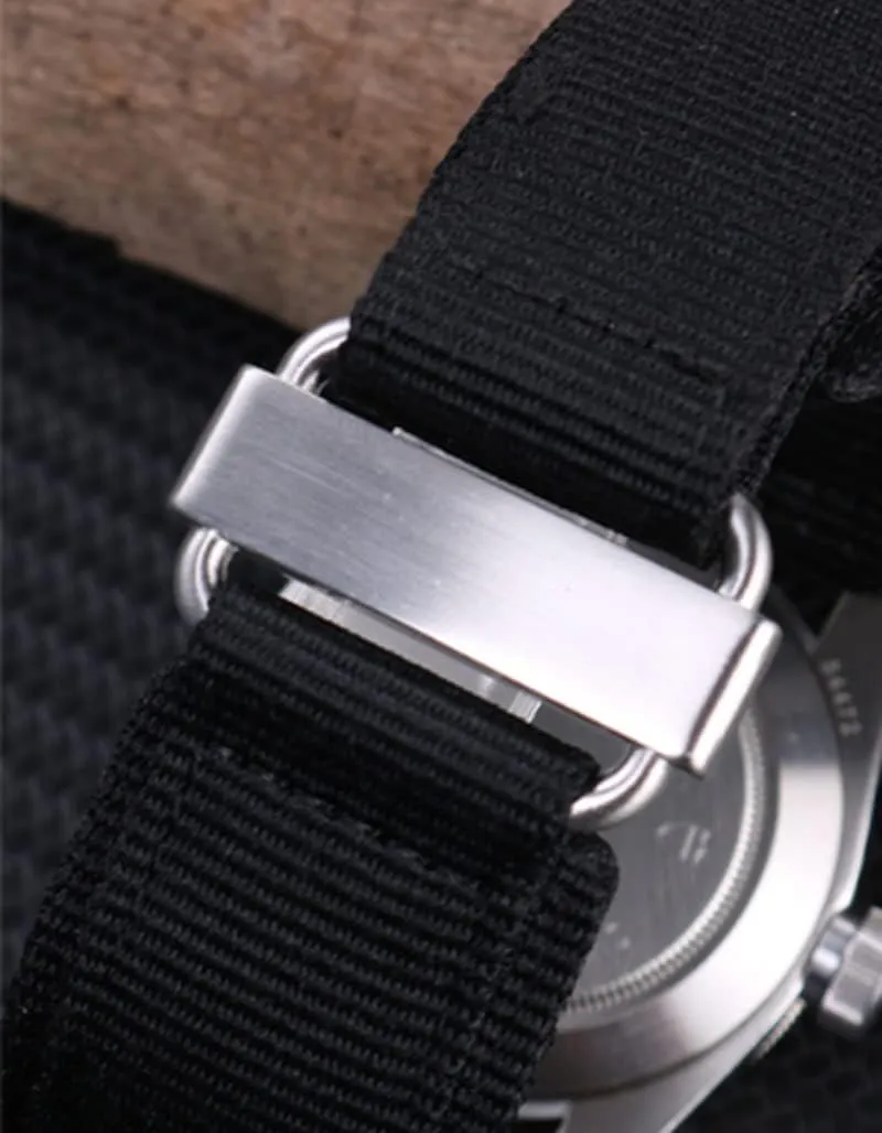 Bell & Ross watch 22mm/24mm Hook Loop thirst ignore Military Style band Adjustable-Length Velcro Nylon watch Strap Compatible with Panerai 