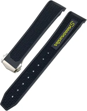bent patchy 20mm 21mm 22mm Silicone Watchbands Fit For Omega Sxwatch 007 300 AT150 Women Men Silicone Watch Strap 18mm 19mm 