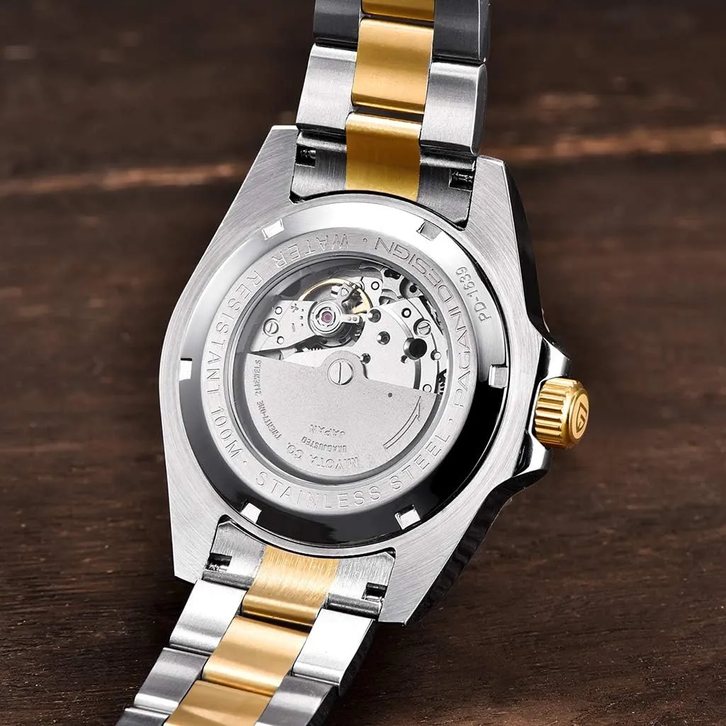 Bezel 100M Waterproof Business Sports Mechanical inundate frenzy spatial Wristwatches HaiQin Pagani Design PD1639 Luxury Men's Automatic Watch NH35A Self-Winding Movement Stainless Steel Ceramic 