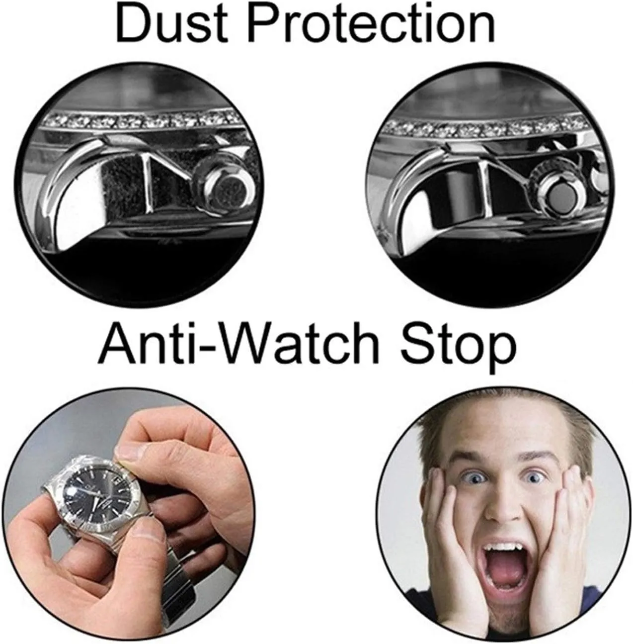 Box 8   5 Storage Position 5 Silent Rotation Mode worship scrutinize trilogy Anti-Magnetization Watches Storage Display Box for Man Women Watches,C Wood Shell Automatic Watch Winder 