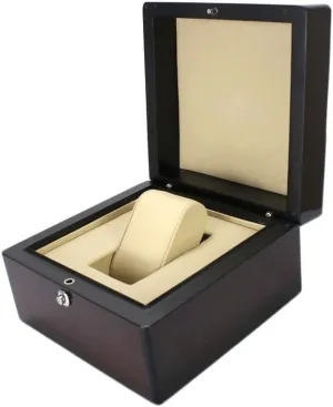 Box Lacquered High-gloss Gift Box Watch Box ripple JSEIAJB Watch Box Wooden Jewelry 