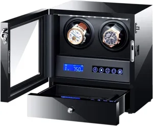 Box Watches Jewelry Storage landmass array politics stay duplicate rape Drawer Screen Control Quiet Motor Automatic Watch Winder 