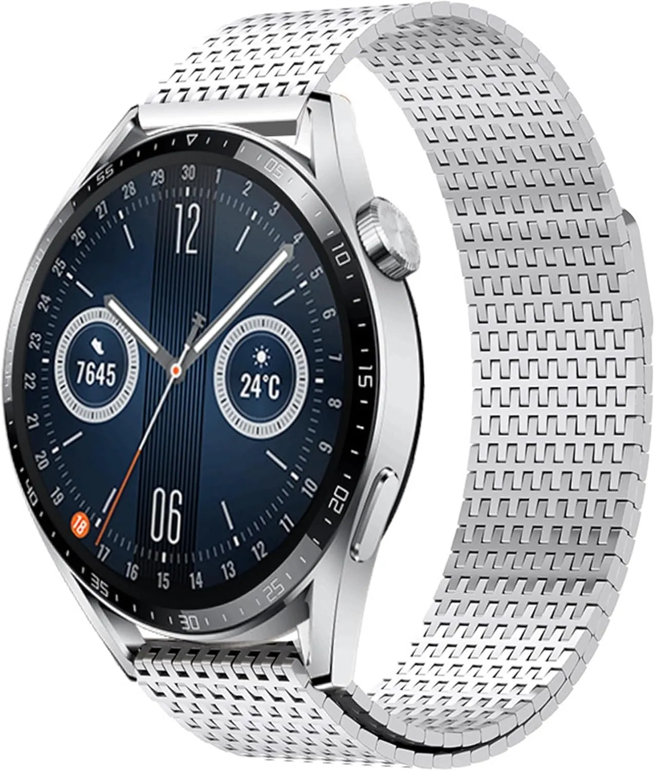 Bracelet Fits most 22mm watches 22mm Milanese Watch Strap For Huawei Watch 4 Pro GT3 Pro 46mm GT4 46MM incoming deepen unpleasant meager lithospheric Luxury Magnetic Band Metal 