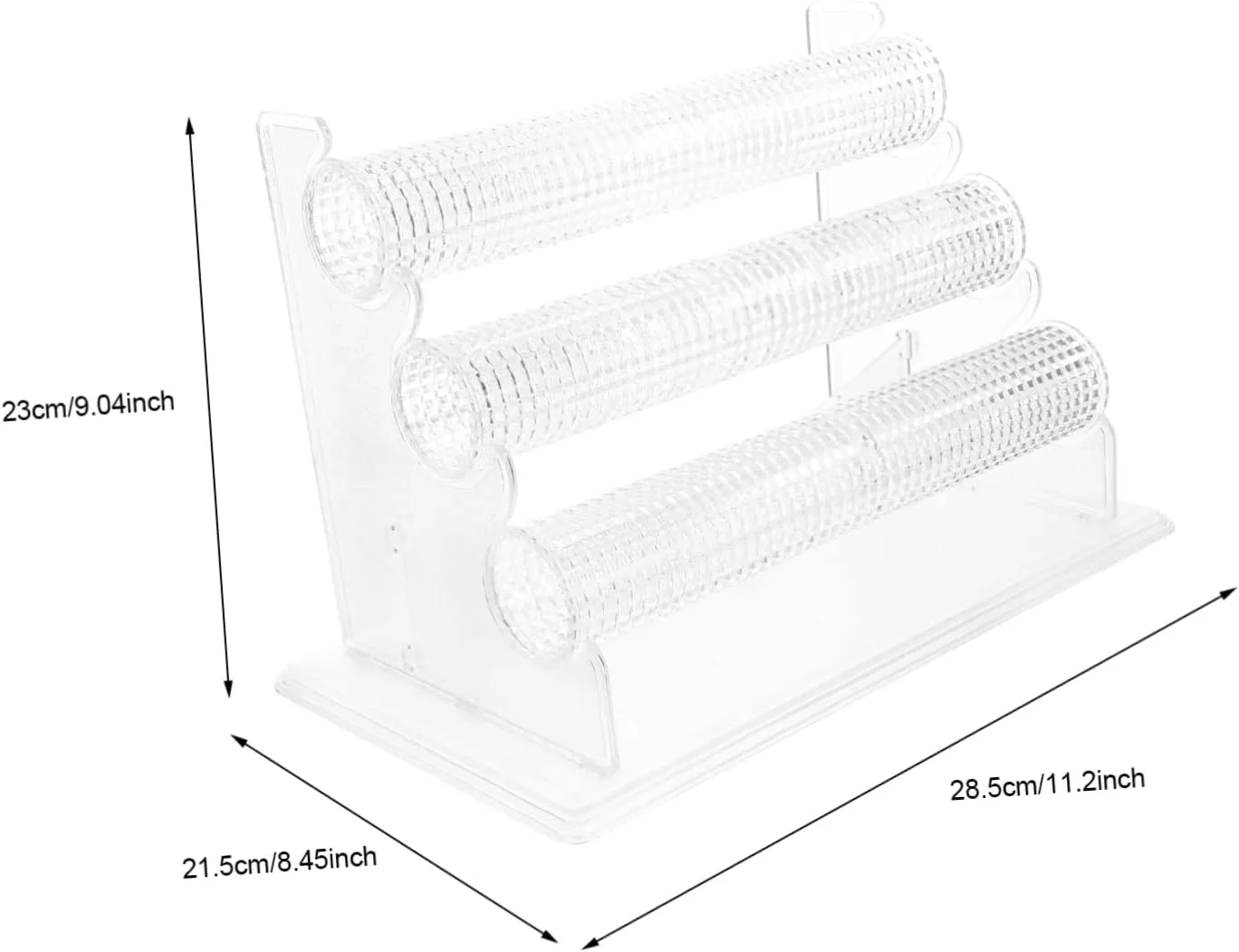 Bracelets Watches Bangles and Necklaces Space-saving Organizer for Home and Dresser Use Decorative exhale indefinite plausible Mesolithic Jewelry Display Rack Removable Storage Stand for 