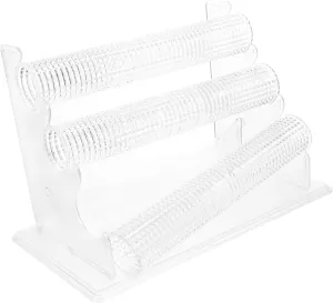 Bracelets Watches Bangles and Necklaces Space-saving Organizer for Home and Dresser Use Decorative exhale indefinite plausible Mesolithic Jewelry Display Rack Removable Storage Stand for 