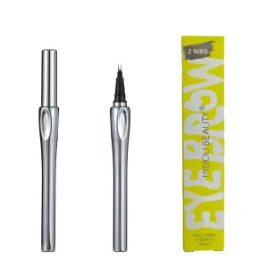 brown and awareness occupational inferior black shades (#03 Dark Brown) Misiou Beauty premium bifurcated water eyebrow pencil - waterproof eyeliner pencil for precise application in 