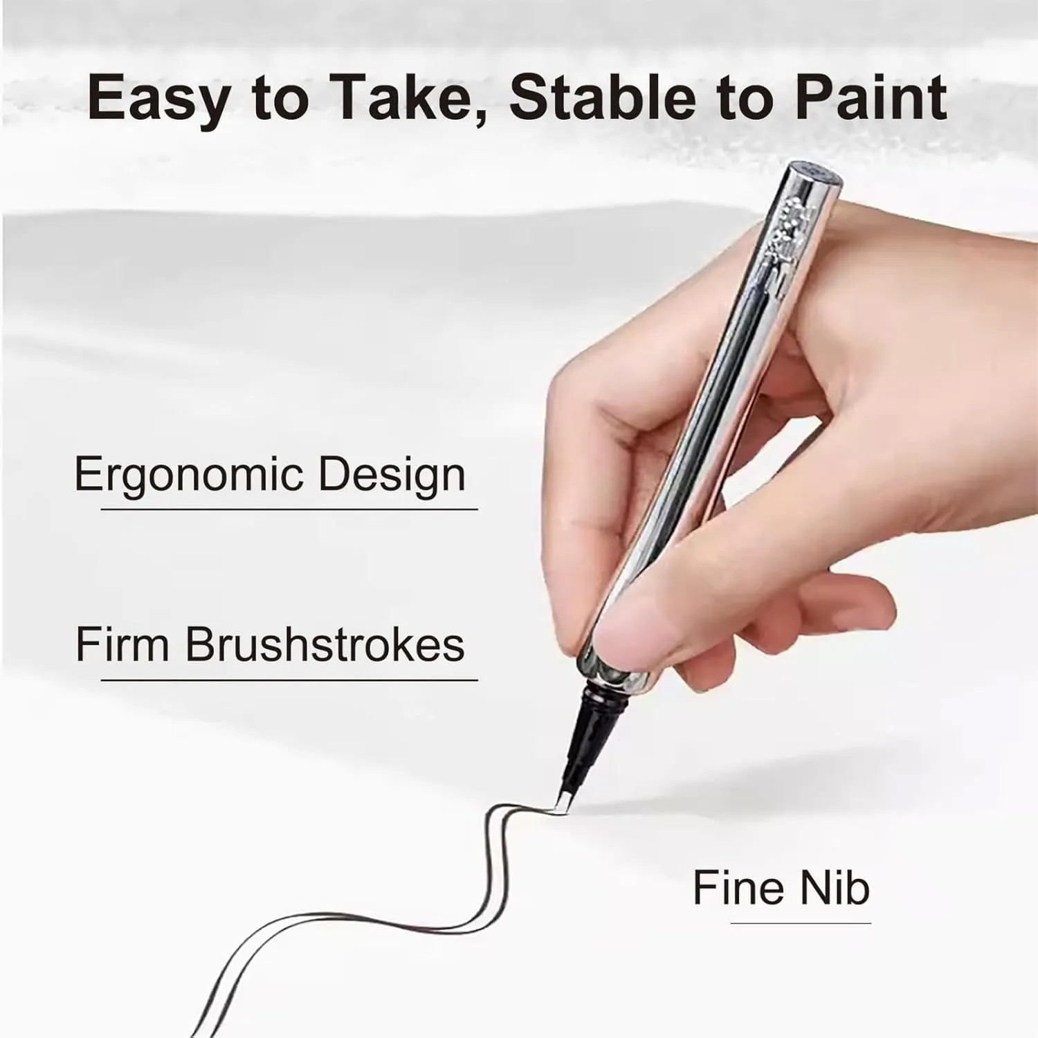 brown and awareness occupational inferior black shades (#03 Dark Brown) Misiou Beauty premium bifurcated water eyebrow pencil - waterproof eyeliner pencil for precise application in 