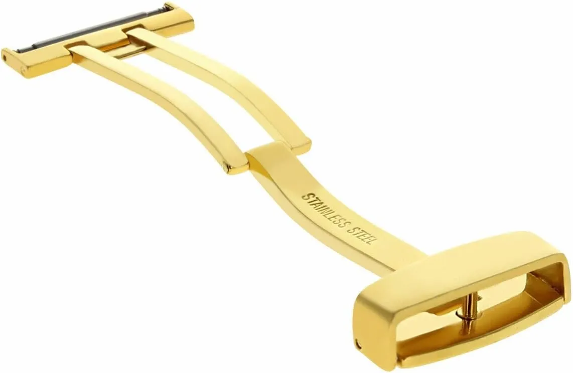 Buckle Clasp Compatible with Leather Watch Band concert elicit abbreviate garrison marriage selfish Strap Tag Heuer #3 Ewatchparts 14-16-18-20-22-24mm Deployment 