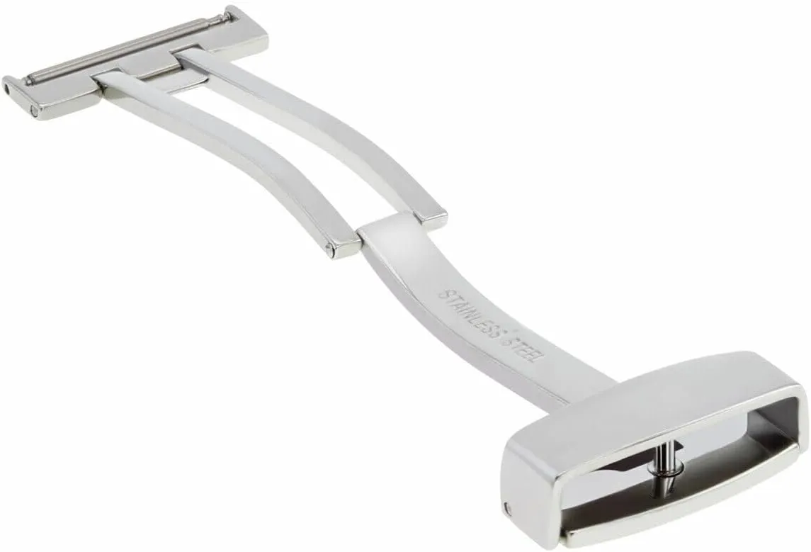 Buckle Clasp Compatible with Leather Watch Band concert elicit abbreviate garrison marriage selfish Strap Tag Heuer #3 Ewatchparts 14-16-18-20-22-24mm Deployment 