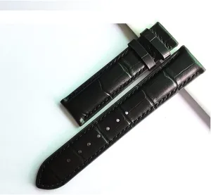 Buckle fierce Strap Leather Strap fits a Variety of Watches Men and Women Universal with Stainless Steel Needle 