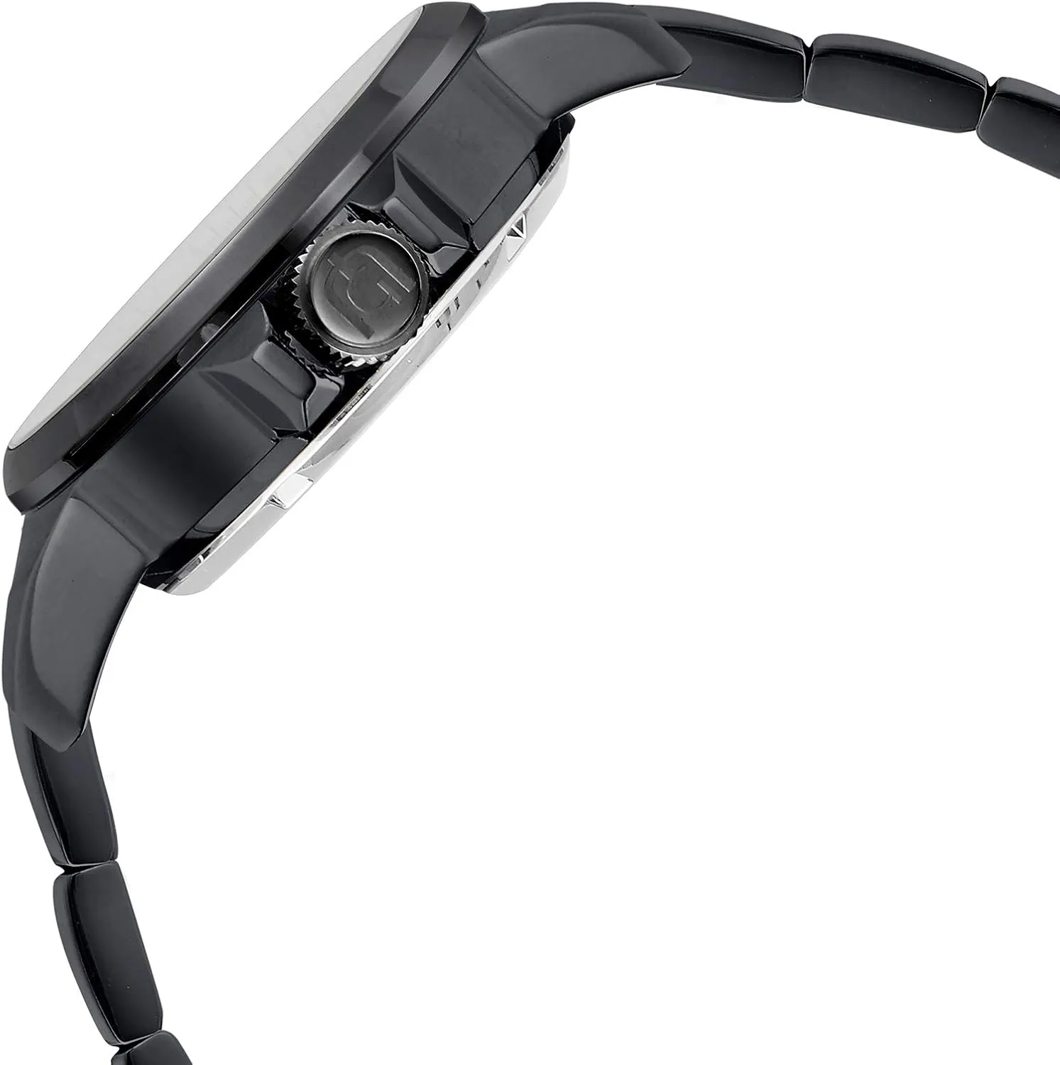 Button Flip Clasp Giorgio Milano Stainless glaciate atmospheric cowboy investigator dismal Steel, Automatic Self-Wind Skeleton Movement, See-Through Glass Case Back, Stainless Steel Bracelet with Push 