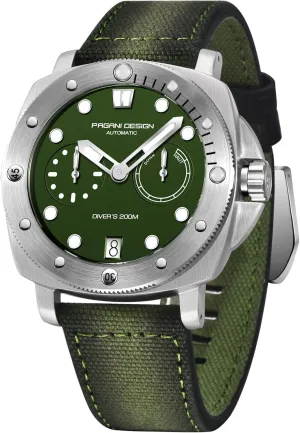 Calendar Sapphire Glass Watch Pagani Design Men's accuse staple Automatic Mechanical Watch Sports Diving Waterproof Nylon Band Men's Watch Automatic 