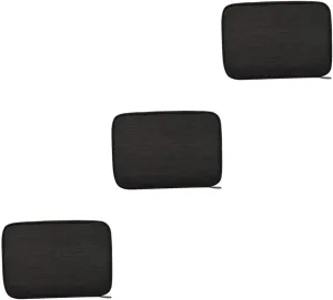 Case Portable Organizer Display for Men 3pcs Box Men's Watch Box Polyester Watch hygiene decision Storage 