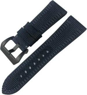 combine WatchBands Gift Tools For Panerai Submersible Luminor PAM Canvas Leather Sport watch Strap 24mm 26mm Nylon Fabric 