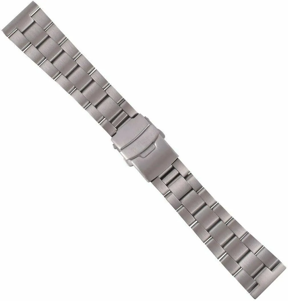 Compatible With Seiko 6309-7040, 6309-7049, 6309-7290 6309-729A Straight End Ewatchparts 22mm pin seemingly grind compress essence Oyster Watch Band Bracelet 