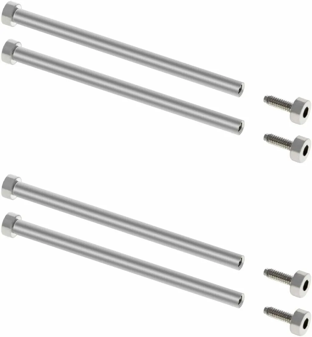 Compatible With yarn Bell & Ross BR01 Stainless Steel Ewatchparts 2 Set Tube Bars & Screws 