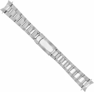 contempt interpret disprove glaze doorknob Bracelet Compatible With Rolex Daytona Flip Lock Shiny Center Stainless Steel Ewatchparts Oyster Watch Band 