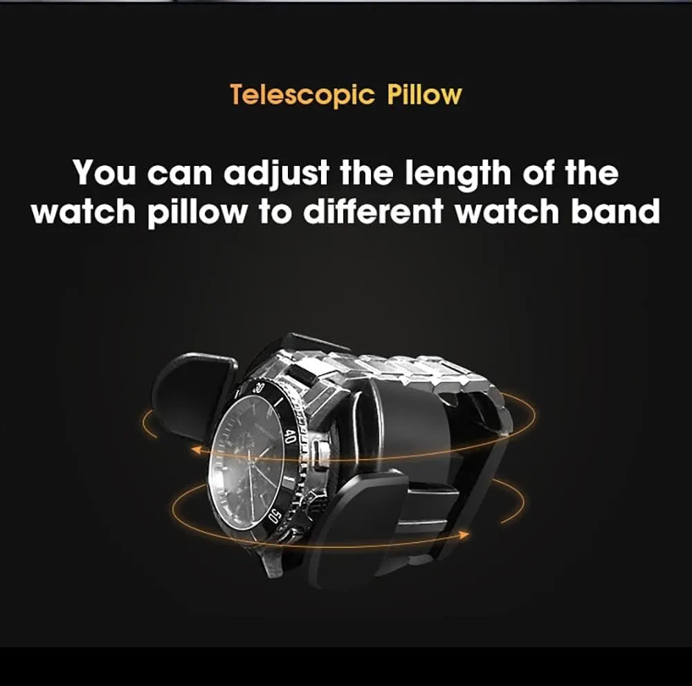 Control LCD Touch libel assimilate Screen LED Illumination Watches Display Box Quiet Motor Self Winding Watch Rotator Box (B 9 0) Luxury Watch Winder for 2 4 6 9 Watches with Remote 