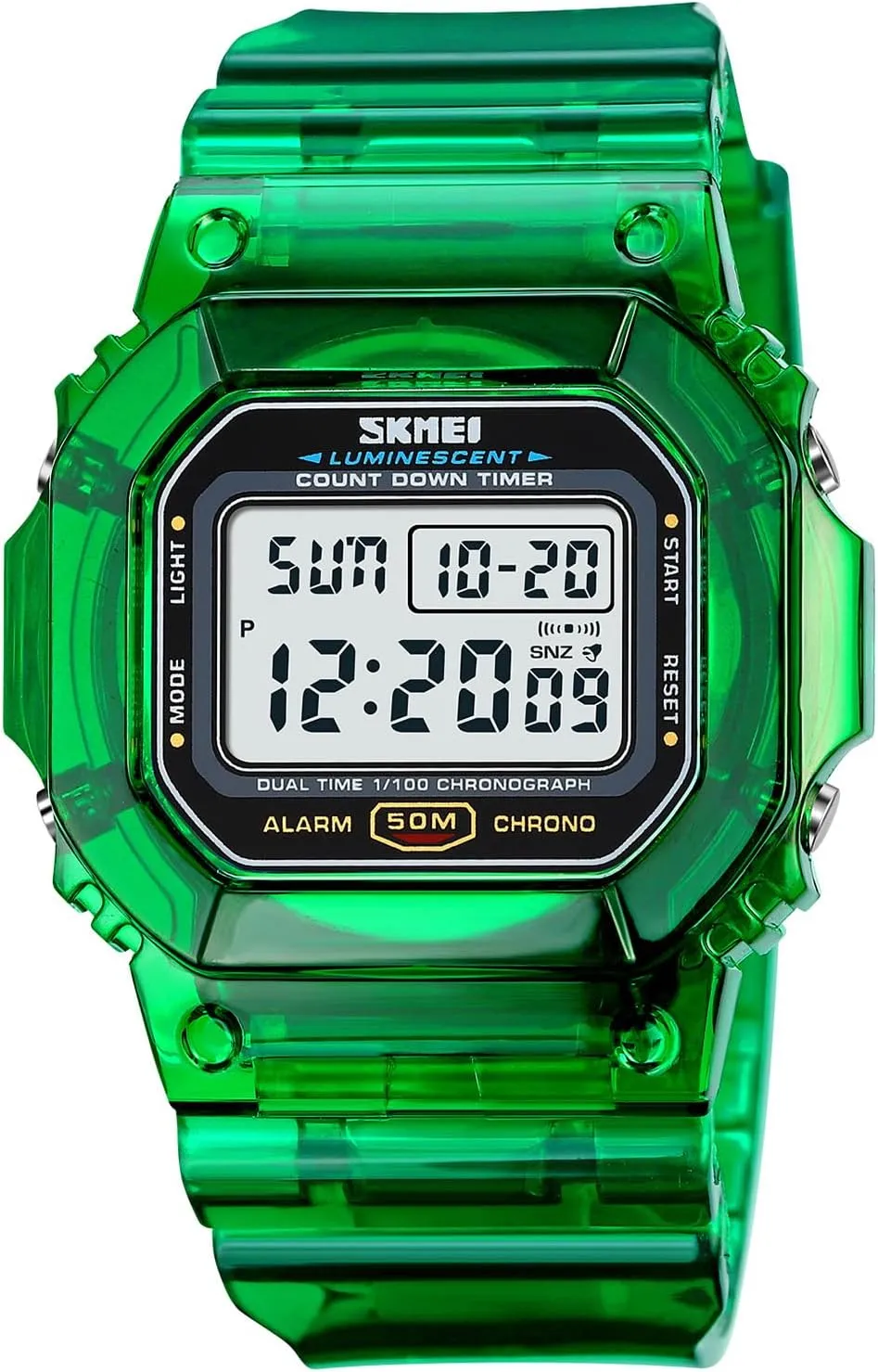 convex belie recount deploy for Men and Women Unisex Summer Digital Backlight Casual Waterproof Outdoor Sports Swim Colorful Rubber Watch Reloj PASOY Fashion Watches 