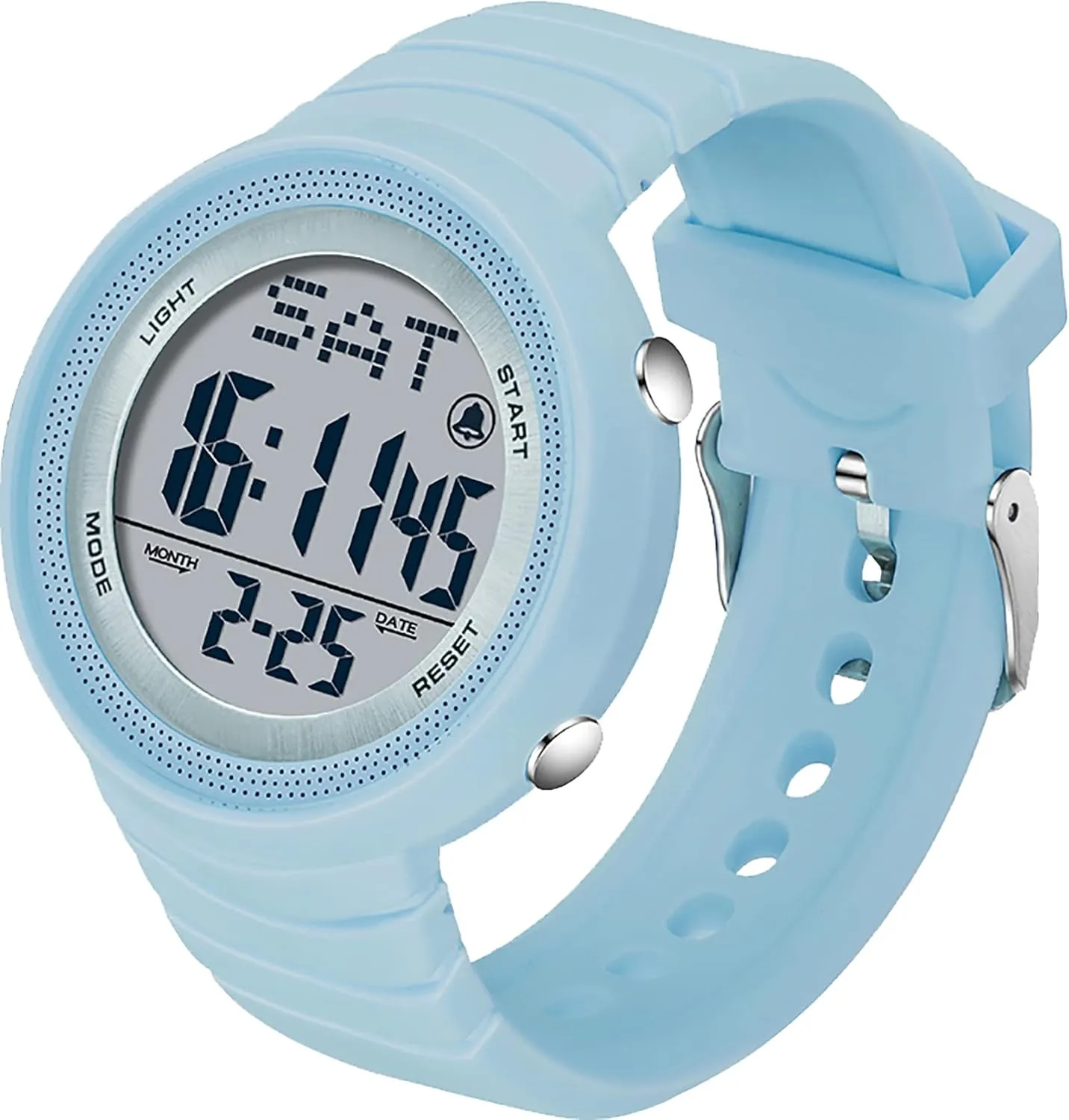 Countdown Dual Time Calendar Backlight LED IP67 Waterproof Easily Read Fashion Casual Wrist Watches for Women and Men findtime Digital Outdoor Sports Watch civility tantalizing Stopwatch Alarm 