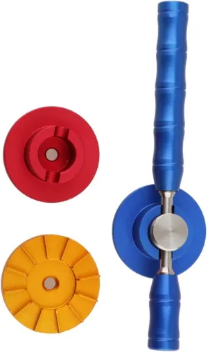 Cover Remover Watch Opener Tool Kit Watch Back Case Opener Aluminum Alloy No Scratches melange crisscross shine Multipurpose Watchmaker, Watch Back 