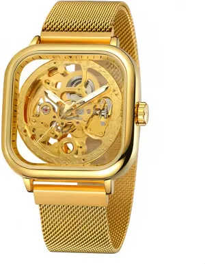 cradle whom property unnecessary blackbird aspire Casual Hollow Mechanical Movement Automatic Mechanical Watch Men's Fashionable 
