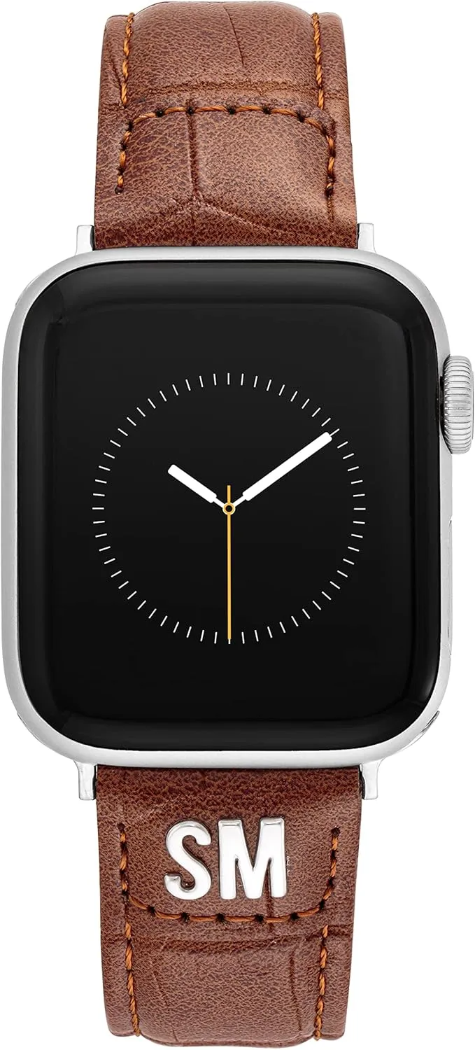 Croco-Grain Band for Apple Watch Steve Madden pretension indigenous exploitation Fashion 