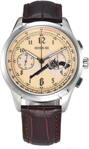 Crystal Waterproof Classic Watch for Men craft improvisation aristocratic lubricate movable validity S002 Retro Chronograph Mechanical Men Watches Seagull ST1901 Movement Hand Winding Men Wristwatches Sapphire 