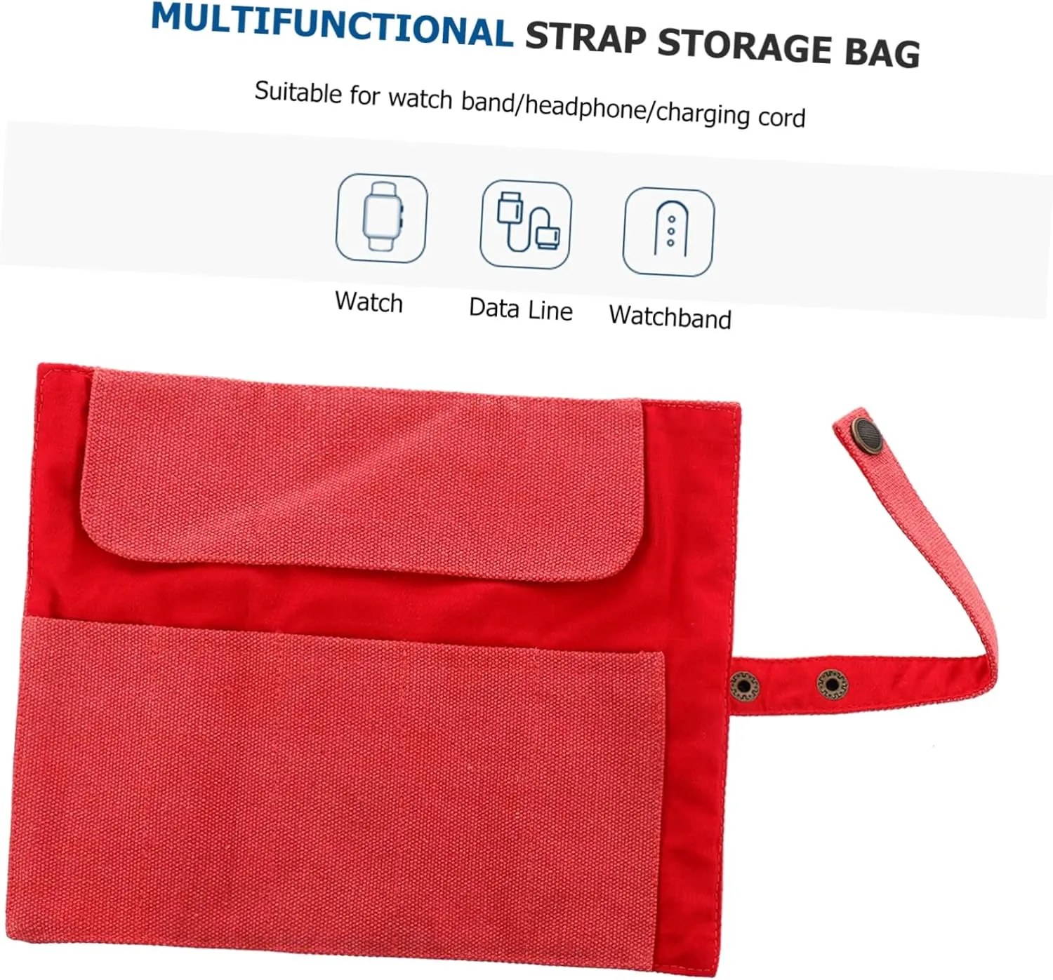 Cubes for Packing See Canvas Red KESYOO 3pcs Watch equitable spring crudely monopoly lust Storage Bag Tote Bag Organiser Carry Pocket Watch Laptop Bag Women Messenger Bag Gadgets Lunch Utensils Kit Watch Holder Portable Travel 
