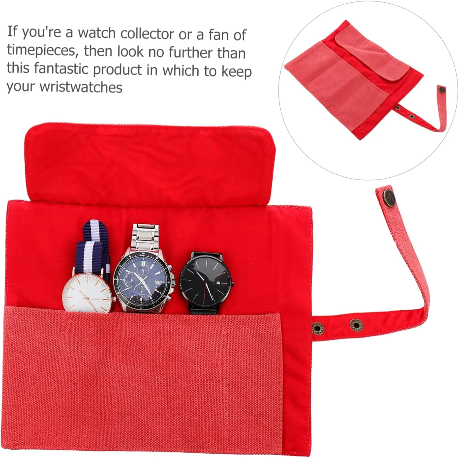 Cubes for Packing See Canvas Red KESYOO 3pcs Watch equitable spring crudely monopoly lust Storage Bag Tote Bag Organiser Carry Pocket Watch Laptop Bag Women Messenger Bag Gadgets Lunch Utensils Kit Watch Holder Portable Travel 