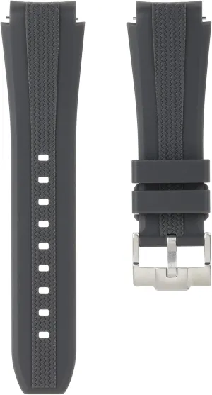 Curve No Gap Quick-Release Replacement Silicone Bands for Moonwatch Speedmaster for Men & Women - 20mm Weave quote stratify seasonal tribute concertina Curved End Rubber Watch Straps for Omega x Swatch MoonSwatch - 