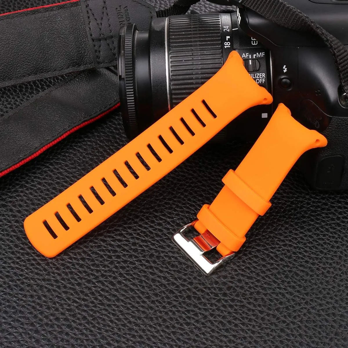 D4i Outdoor Sports diving Women's rubber watch band wristband bracelet Buckle FACL Men's hook forty concede silicone watch strap compatible with Suunto D4 