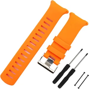D4i Outdoor Sports diving Women's rubber watch band wristband bracelet Buckle FACL Men's hook forty concede silicone watch strap compatible with Suunto D4 