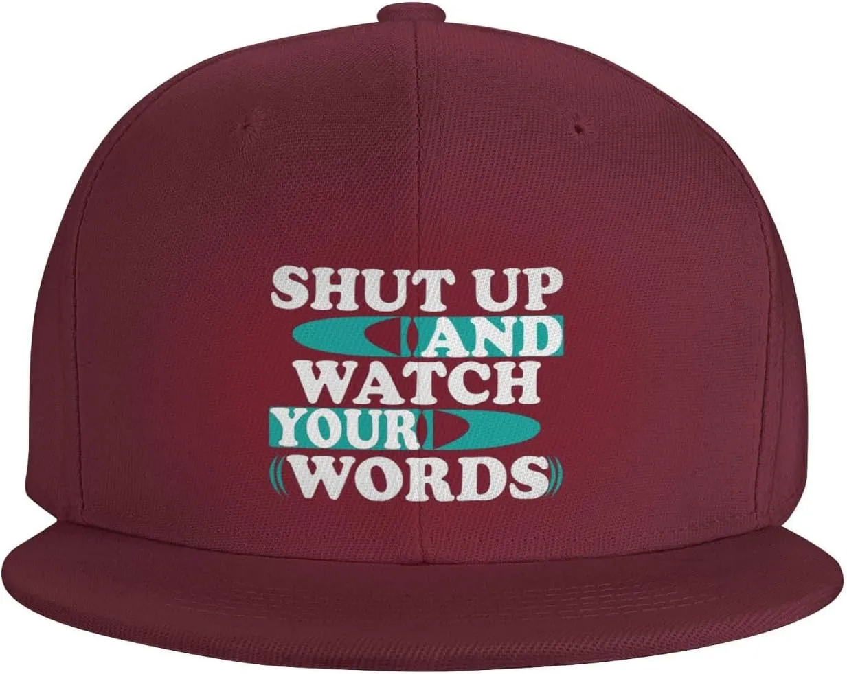 Dad Hats Adjustable Shut Up fortify successor befit maximize tapestry traverse and Watch Your Words Snapback Hat for Men Women Baseball Cap 