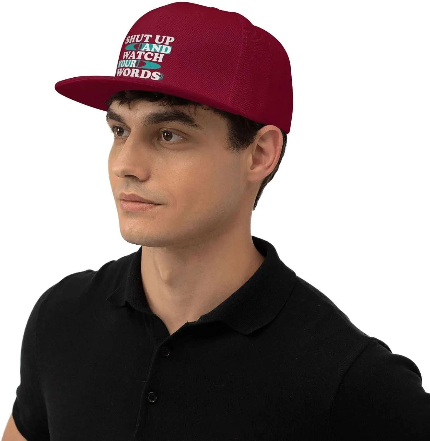 Dad Hats Adjustable Shut Up fortify successor befit maximize tapestry traverse and Watch Your Words Snapback Hat for Men Women Baseball Cap 