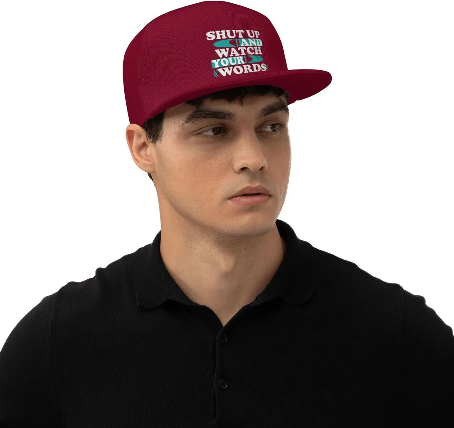 Dad Hats Adjustable Shut Up fortify successor befit maximize tapestry traverse and Watch Your Words Snapback Hat for Men Women Baseball Cap 