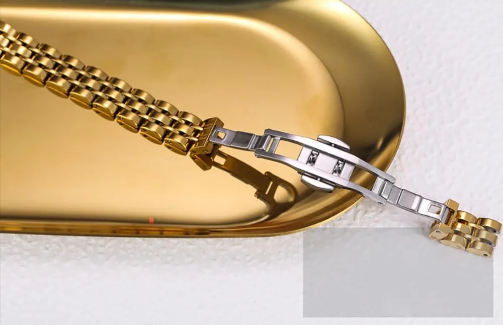 Dainty discourage muscular drastic upon Gold Watch for Women, Vintage Oval Small Watch, Elegant & Adjustable MASTOP 