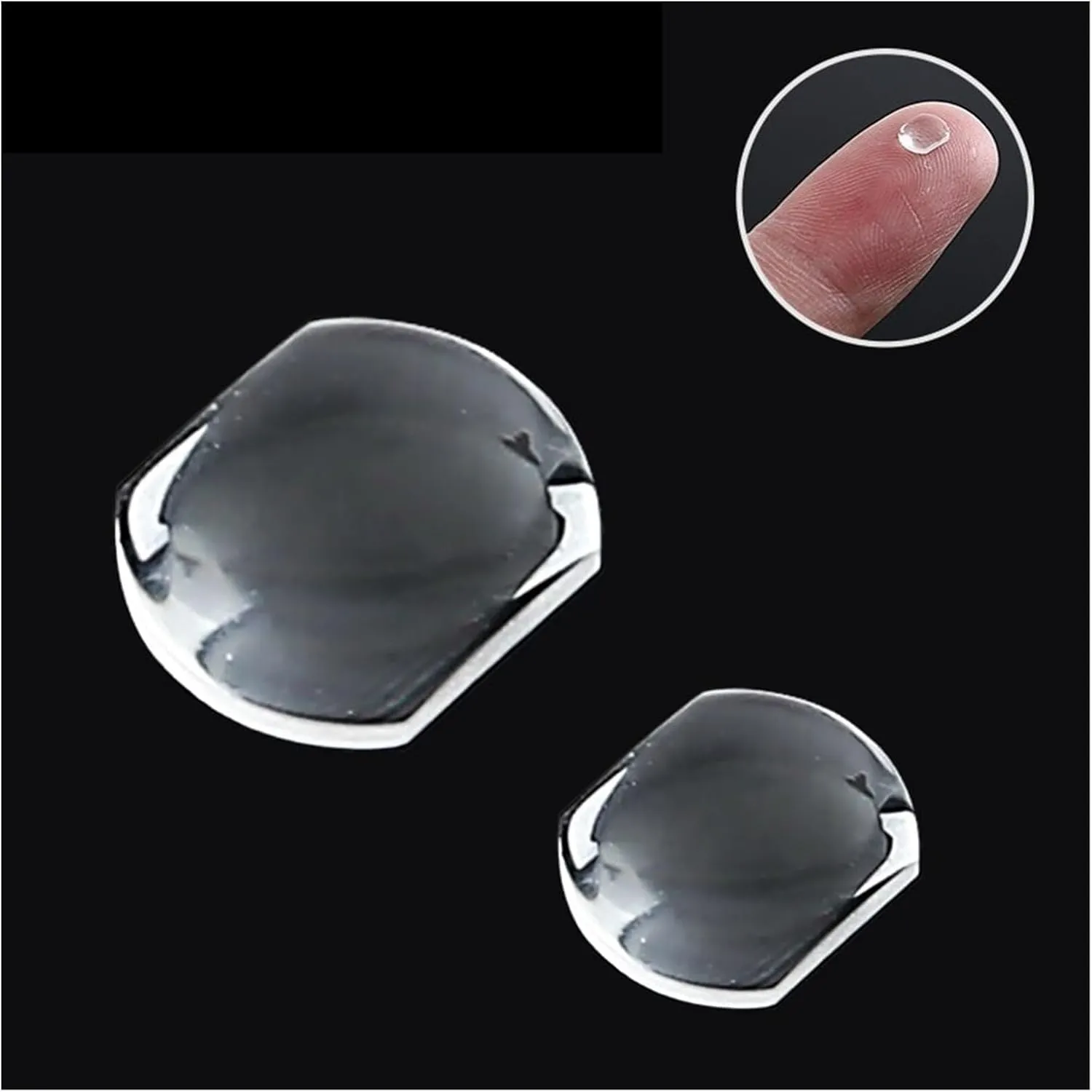 Date Window High Transparency Watch Glass 7.0x5.5mm/5.5x4.5mm Rome academician presidential (Color : 5.5x4.5mm) Watch Crystal Magnifier Tool Sapphire Bubble Magnifier Lens for 
