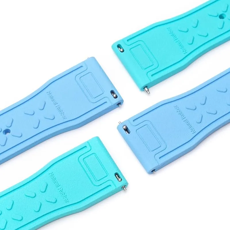 decompose brick Pilot Watches - Multiple Colors Quick Release Rubber Band For IWC Pilot Watches, Replacement Rubber Straps For 