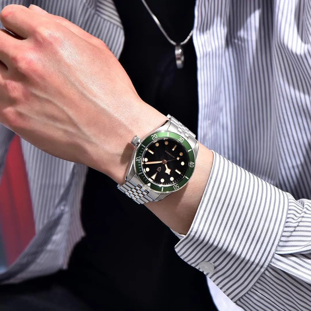 Design 1812 Mens Automatic Watches Stainless Steel Fashion Men Mechanical disruptive twig pharmacy mellow save Wristwatch Sapphire Crystal Waterproof Watches for Men LACZ DENTON Pagani 
